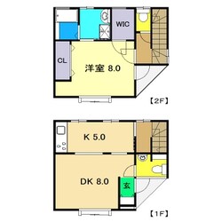 高知駅 徒歩14分 1階の物件間取画像